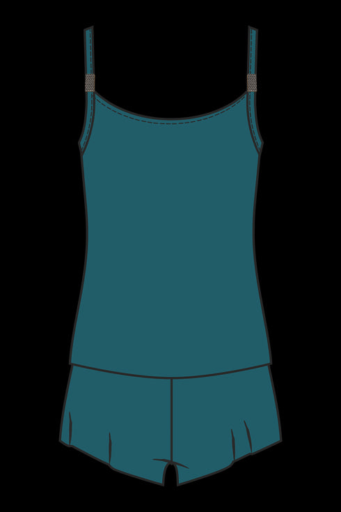 MagicSuit Solids Mila One Piece Romper Swimsuit